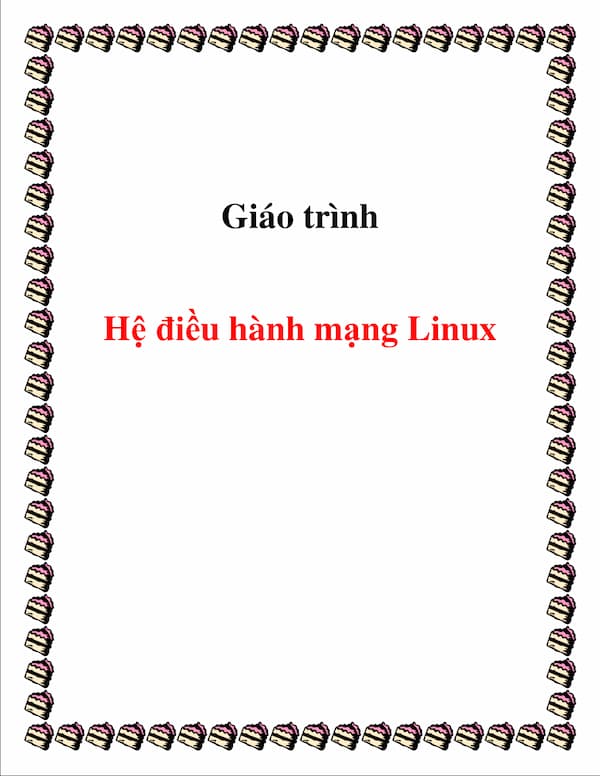 Giáo trình Hệ điều hành mạng Linux