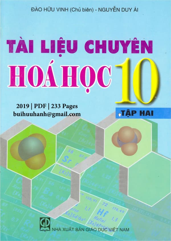 Tài liệu chuyên Hoá học 10 - Tập 2