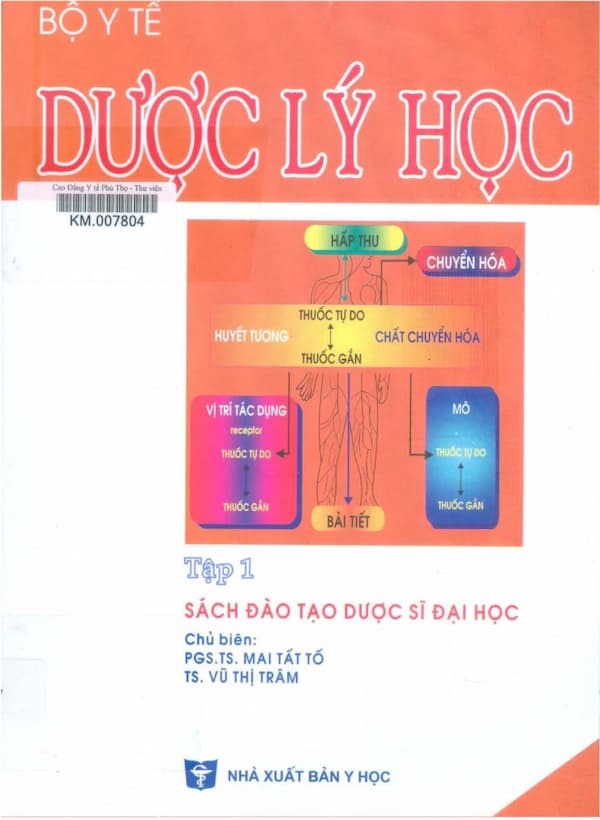 Dược Lý Học - Tập 1