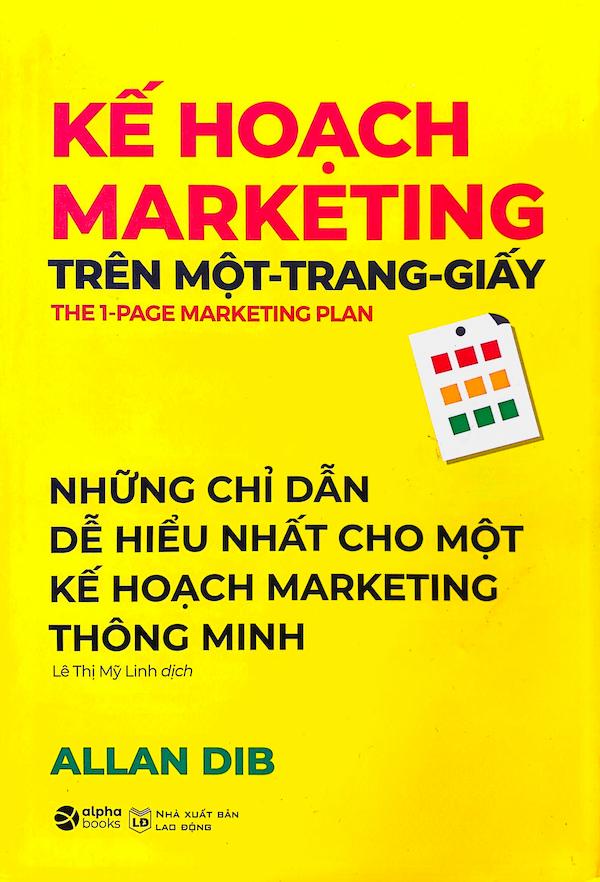 Kế Hoạch Marketing Trên Một Trang Giấy