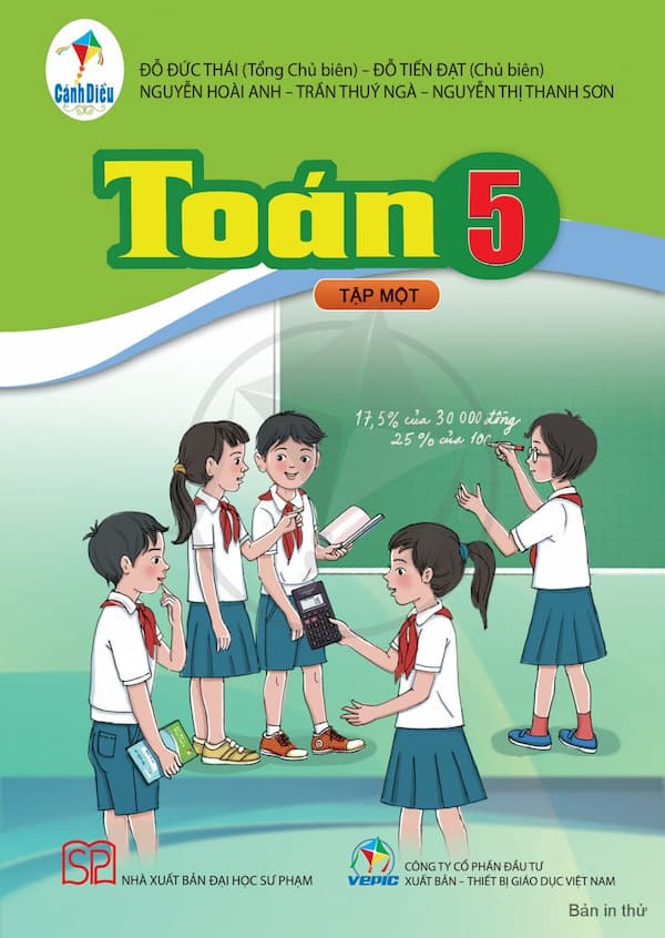 Toán 5 - tập 1 - cánh diều