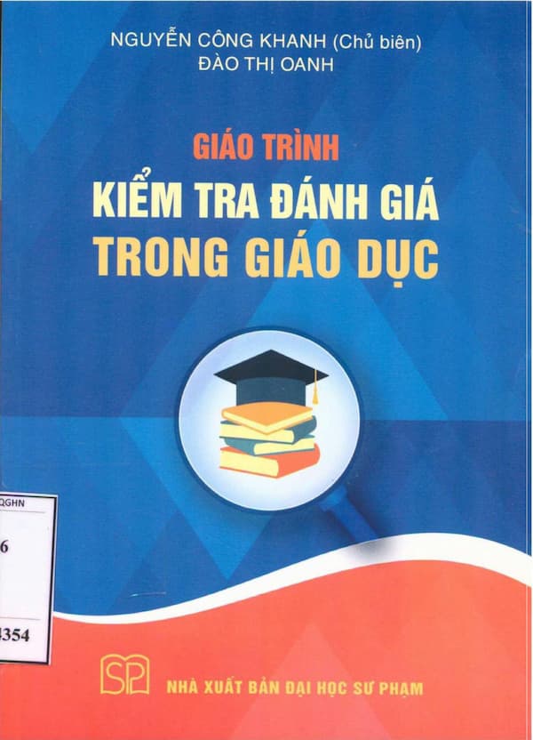 Giáo trình Kiểm tra đánh giá trong giáo dục